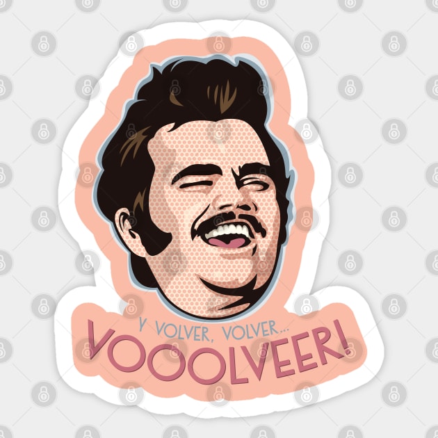 Vicente Fernandez Sticker by Sauher